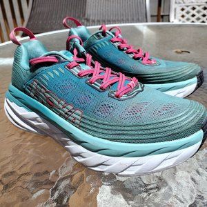 Hoka Bondi 6 Woman's 8.5 Aqua PRICE CUT
